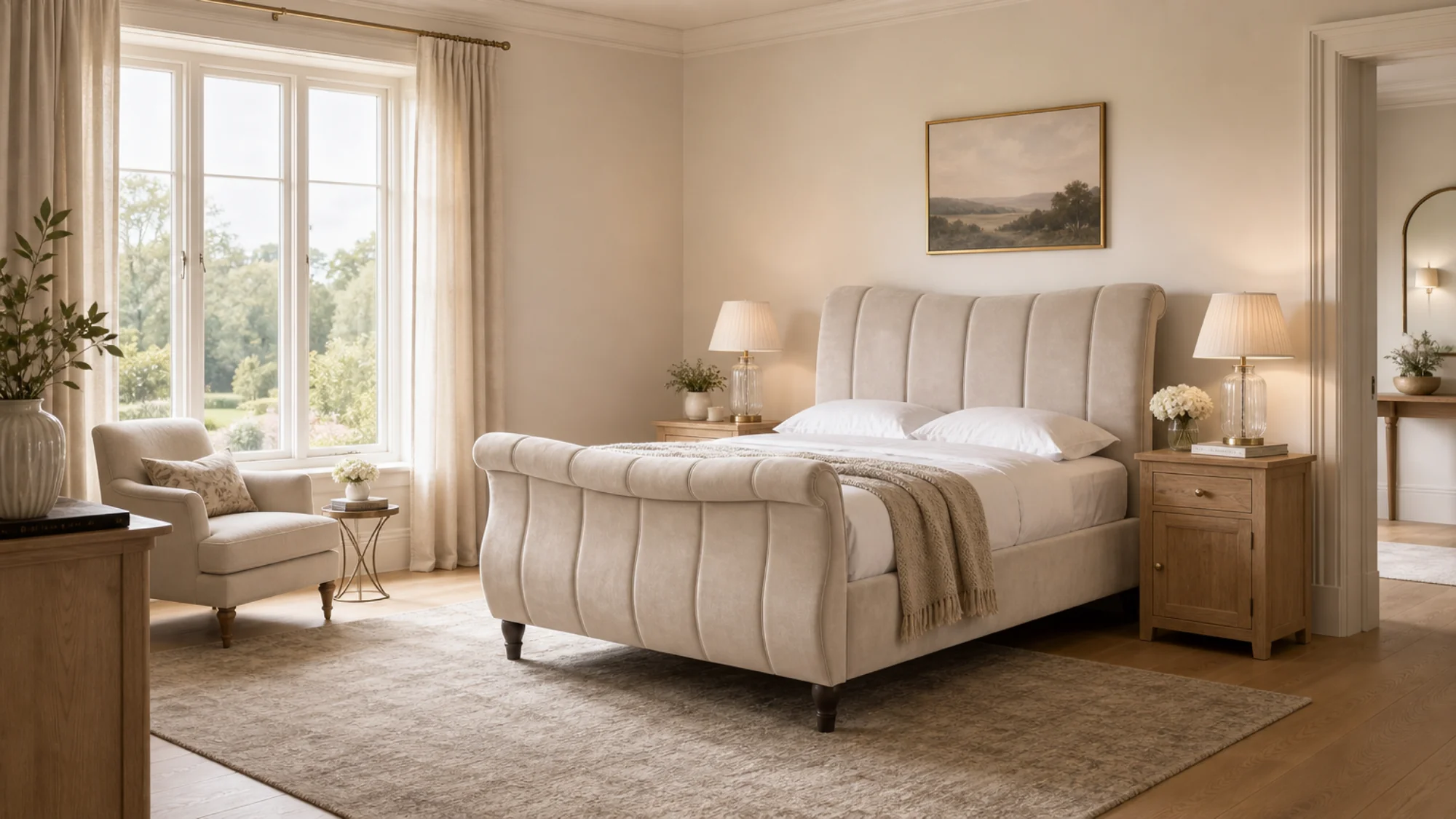Clearance Snuggler Thiago 5’0 King Velvet Cream