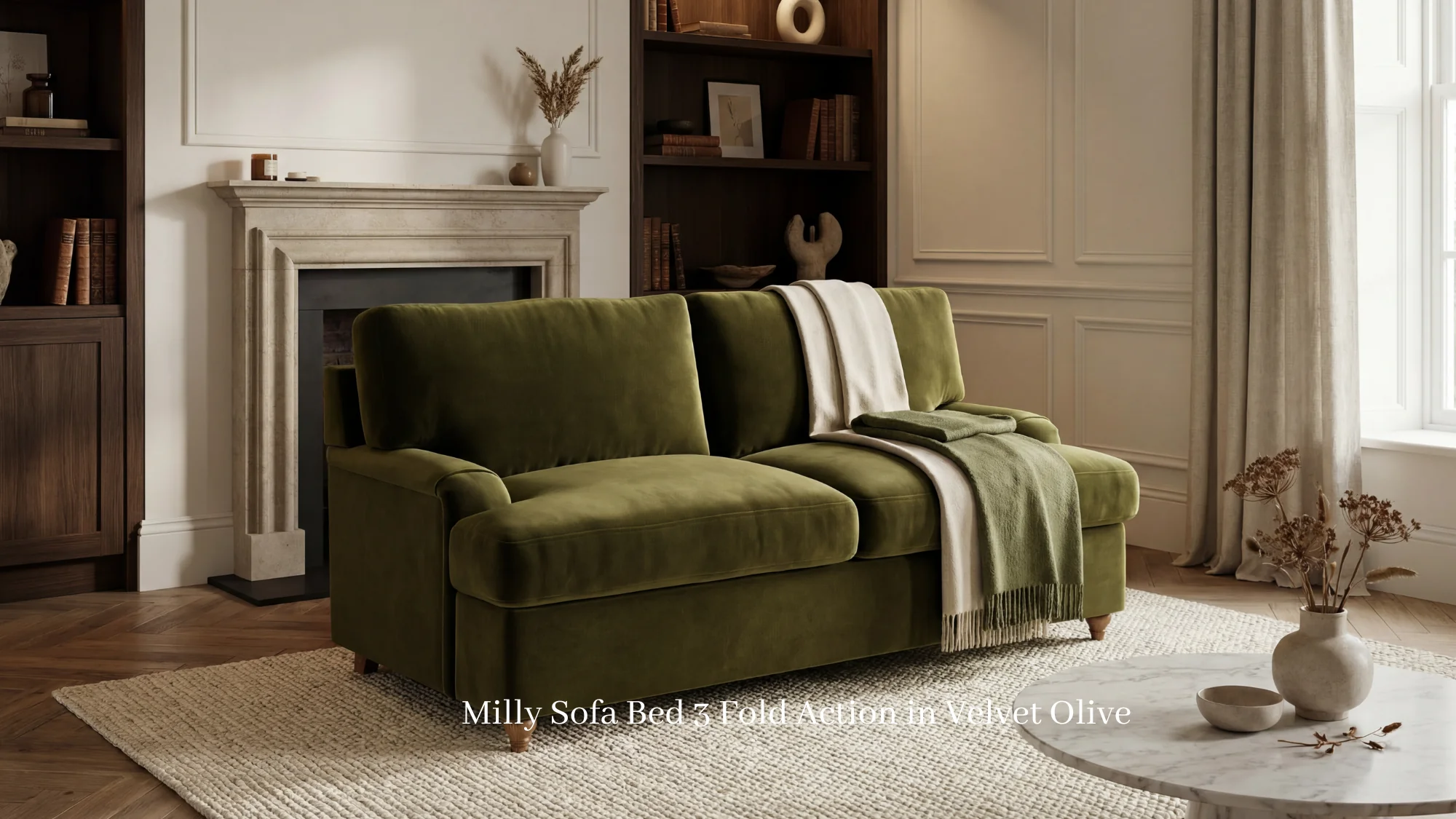 Milly Sedac Epona Roll Out Action Sofa Bed - Image 5