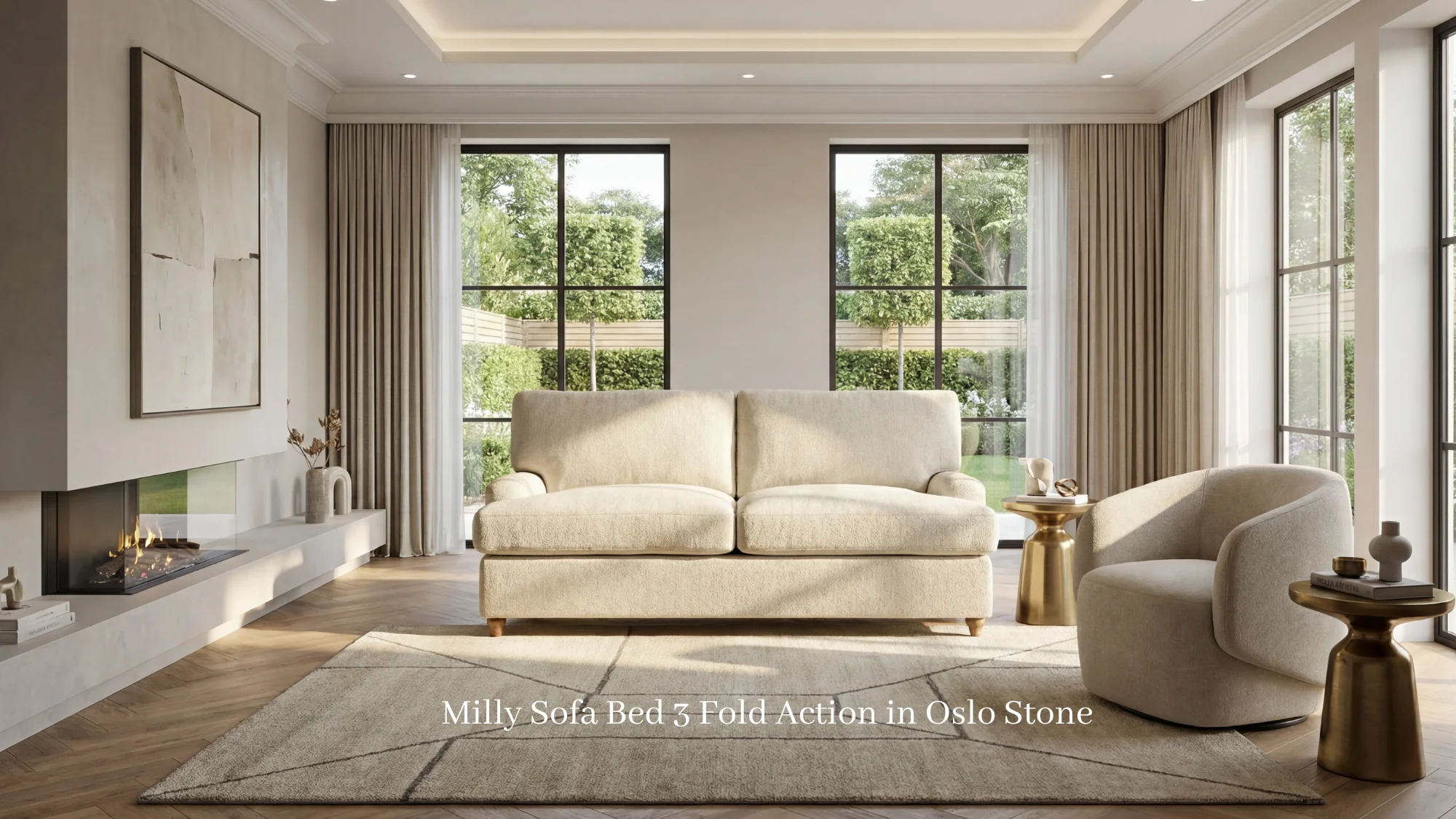 Milly Sedac Epona Roll Out Action Sofa Bed - Image 6