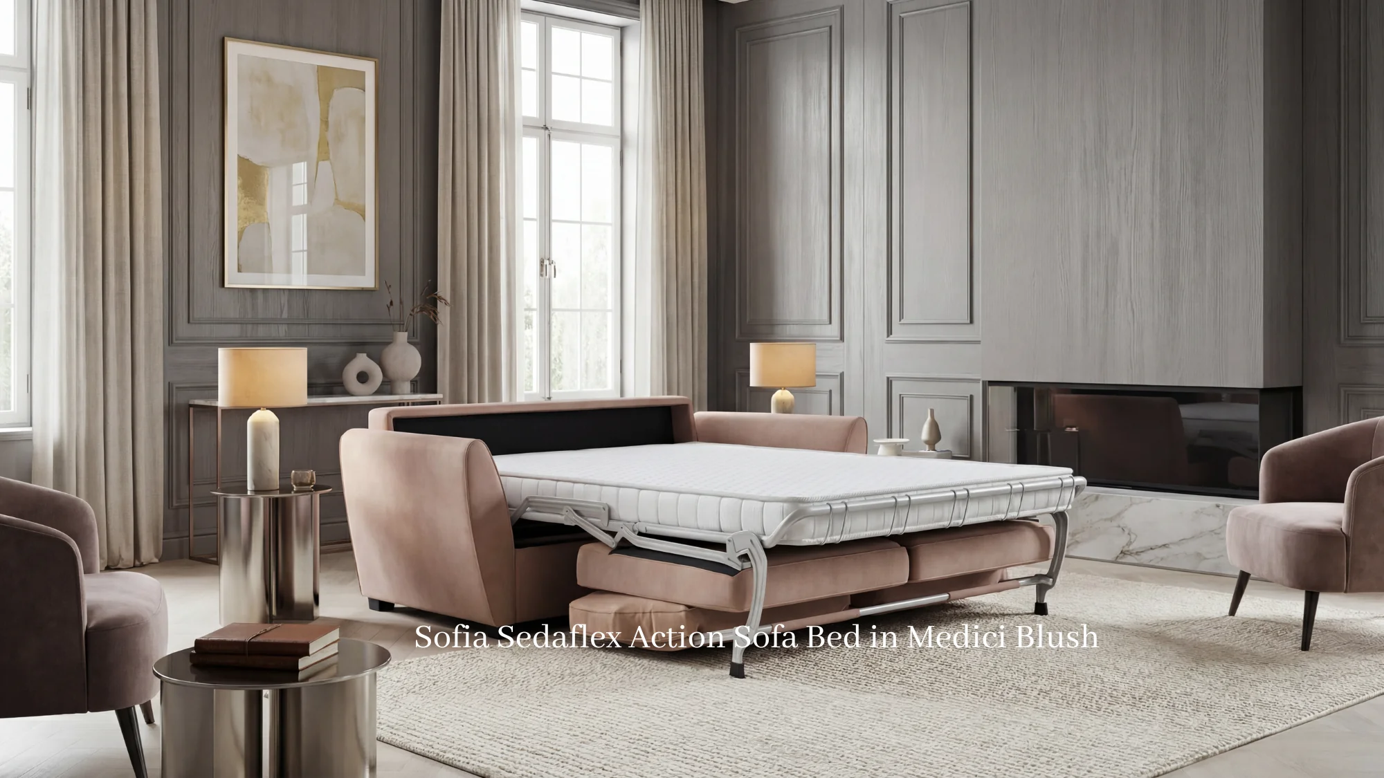 Sofia Sedac Epona Roll Out Action Sofa Bed - Image 4